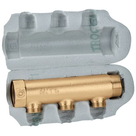 COLLETTORE SEMPLICE COMPONIBILE 1" x 2 der. M 3/4"