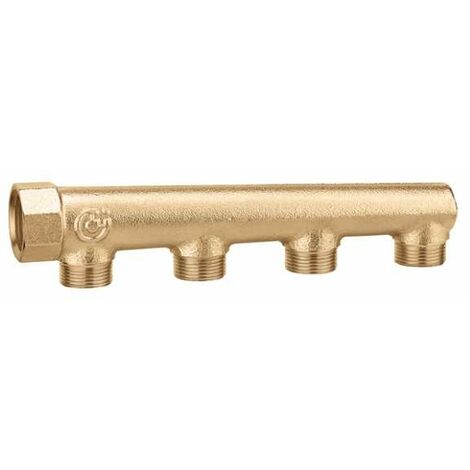 Collettore semplice e cieco 1" 2 derivazioni Caleffi 351620 1” - 2