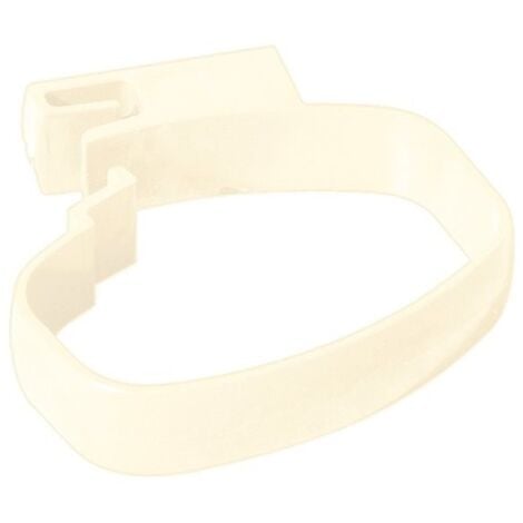 Collier à bride Best 92x57 mm blanc