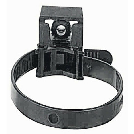 Collier à embase - denture int - protégé UV - noir (031902)