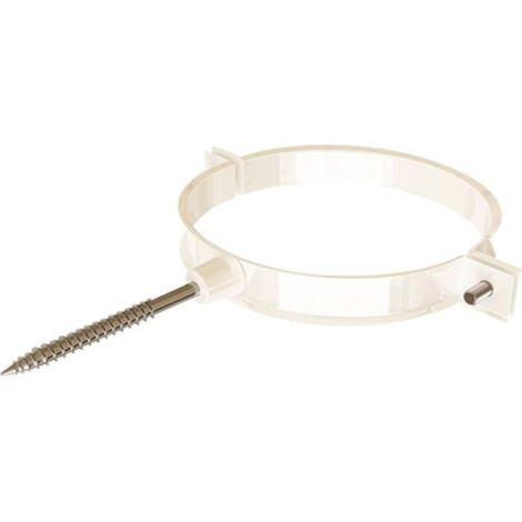 Collier alu laque blanc T.E.N diamètre 100