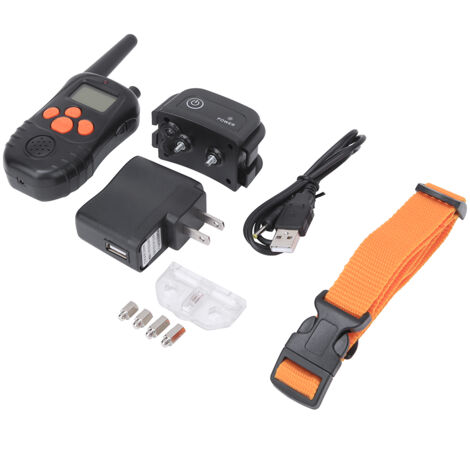Collier Anti-Abboiement pour Chien - Imperméable, Rechargeable, Collar de Dressage Canin avec Vibration et Son