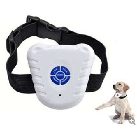 Collier anti-aboiement à ultrasons pour chien adapté aux chiens de petite et moyenne taille