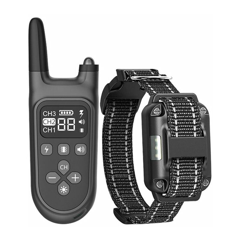 Collier Anti-aboiement Automatique pour Chiens, Collier de Dressage pour Chiens Version 2022, Chocs Très Efficaces Ainsi Que la Vibration pour