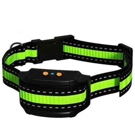 Collier anti-aboiement avec vibrations. sons et chocs électriques. collier intelligent avec module de détection des aboiements pour chiens de grande. moyenne et petite taille