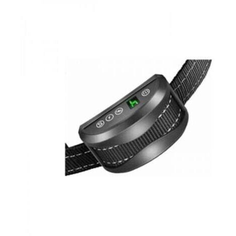 Collier Anti-aboiement Chien - 3 Modes Choc Électrique/Vibration/Sensibilité Aide au Dressage Inoffensif Automatique IP65 Batterie Rechargeable Sangle Reflechissant Réglable pour Petit Gros Chien