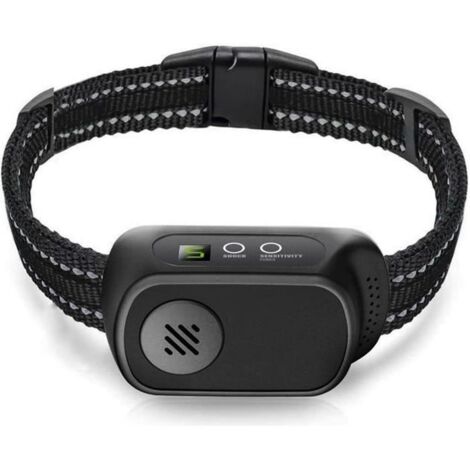 Collier Anti Aboiement Chien Automatique, Collier de Dressage Electrique pour Chien, Bip,Vibration,Choc sûr, Étanche IP67