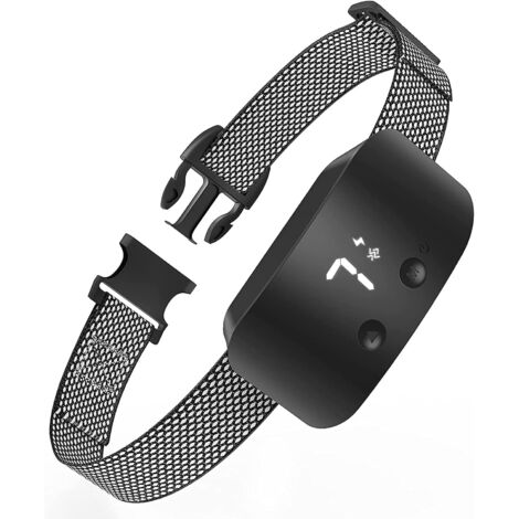 Collier Anti aboiement Chiens Rechargeable-3 Modes Sonner/Electrostatique/Vibration Collier de Dressage pour Chien IP67 Étanche
