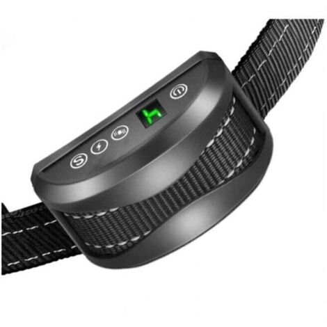 Collier anti-aboiement pour chien – 3 modes (choc/vibration/sensibilité) – étanche IP65 – sangle réfléchissante réglable