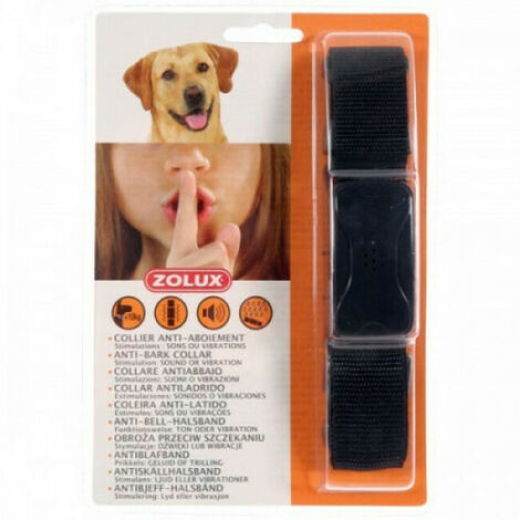 Collier anti-aboiement Zolux Sons ou Vibrations Grands chiens