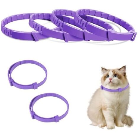 Collier Anti Stress - Marque Non Spécifiée - Réglable - Imperméable - Phéromones Naturelles - Valériane