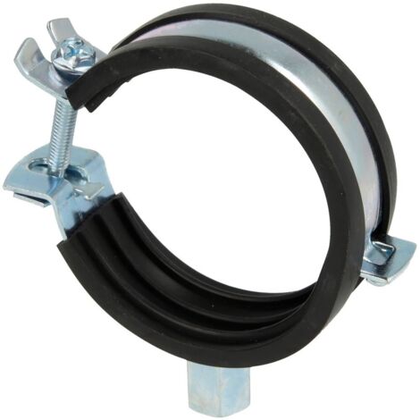 Collier articulé isophonique à visser M8/M10, diam. 11-15 mm