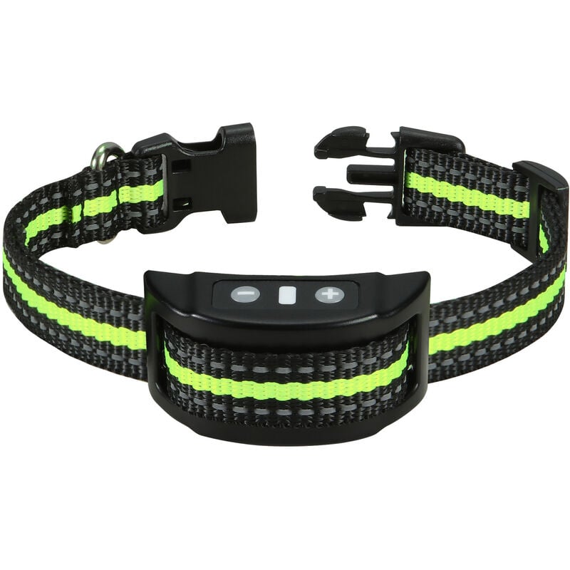 Ensoleille - Collier avec module d'identification intelligent par vibration, son et choc électrique pour chiens de grande, moyenne et petite taille