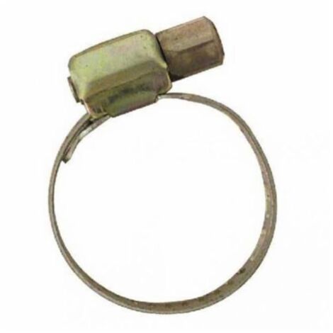 Collier bande ajourée acier