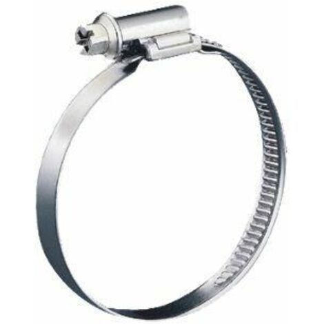 Collier bande pleine Torro acier galva W1 12mm - 140 à 160mm - 20pcs - Norma