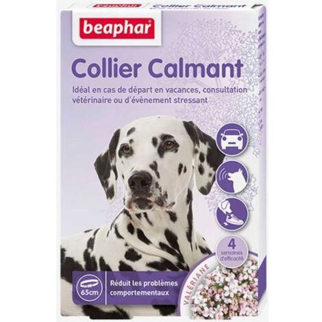 Collier calmant - Beaphar Désignation : Collier calmant Beaphar 11220
