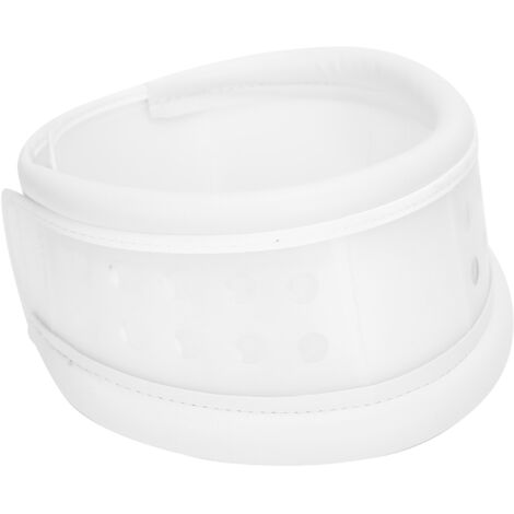 Collier cervical ajustable pour soulager la douleur - Support respirant pour nuque et colonne vertébrale - Taille 49cm / 19.3 pouces