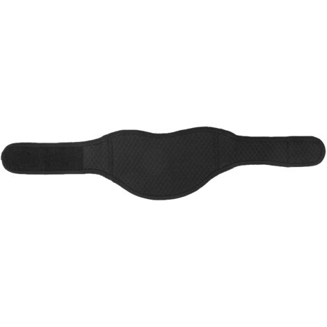 Collier Cervical Respirant en Maille pour Soulagement Douleur et Soins Moxibustion Noir