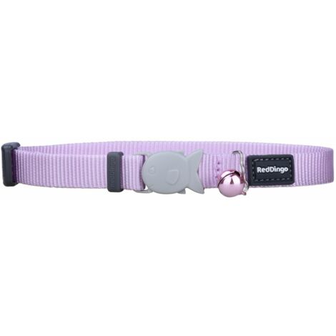 Collier Chat Pastel Red Dingo : Violet Pastel