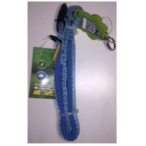 Collier chien Bleu Extra-Soft - Taille XS-S 25-40cm - QR-Code - Friskies Purina