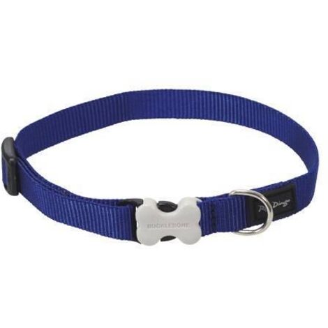 Collier chien réglable Red Dingo Basic bleu Taille : T3