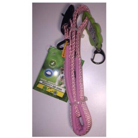 Collier chien Rose Extra-Soft - Taille XS-S 25-40cm - QR-Code - Friskies Purina