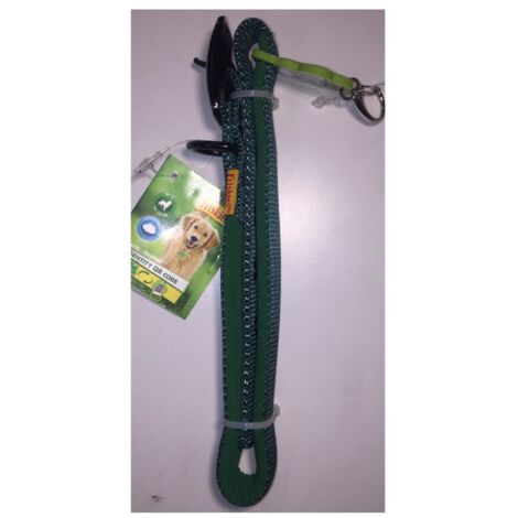 Collier chien Vert Extra-Soft - Taille ML 35-55cm - QR-Code - Friskies Purina