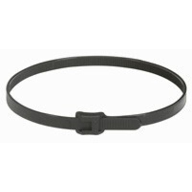 Legrand - 100 Colliers Colson noirs protégés ultraviolets à denture intérieure largeur 7,6mm et longueur 359mm 031932