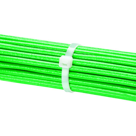 collier de cablage 3.6 x 142 mm incolore - panduit - lot de 100