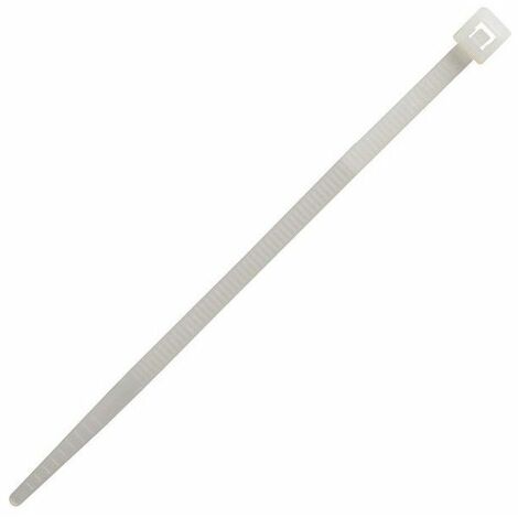Collier de cablage coloris naturel nylon 6 6 - 3 6 x 140 sachet de 100