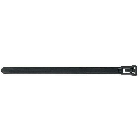 No-Name-Produkt Collier de câblage longueur 200 mm largeur 4,8 mm polyamide noir