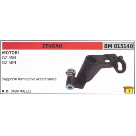 Collier de câble d'accélérateur ZENOAH pour moteur de débroussailleuse GZ 45N - GZ 50N