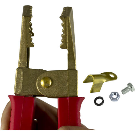 COLLIER DE CÂBLE DE DÉMARRAGE - LAITON - ROUGE  JBM14147