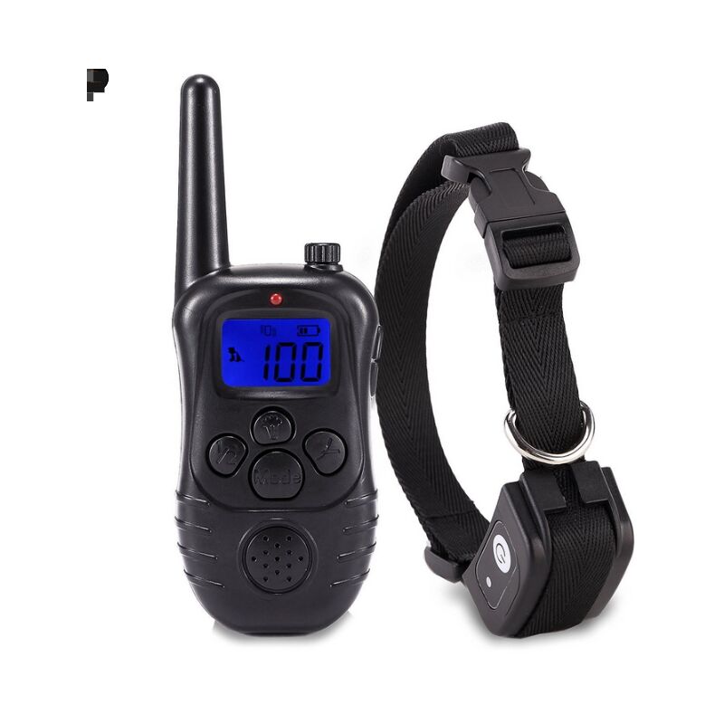 Start - Collier de Dressage pour Chien, Collier Electrique Étanche avec Télécommande 3 Modes 100 Niveaux Rappel d'Éducation Portée de 700 Mètre pour