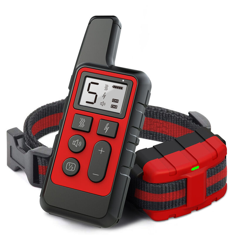 Collier de dressage pour chien étanche Pet 300m Télécommande rechargeable