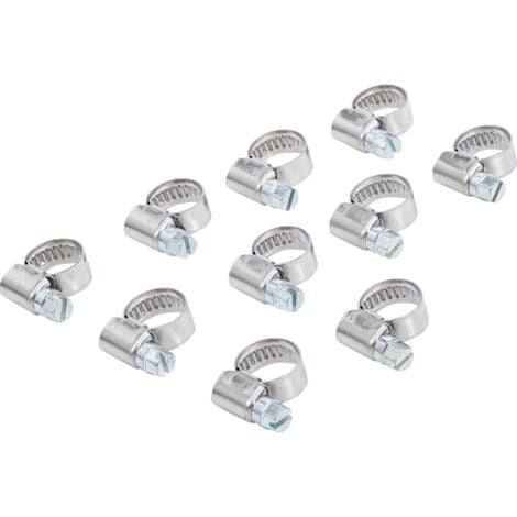 Collier de durite en inox bgs technic - dtail : 08 x 12