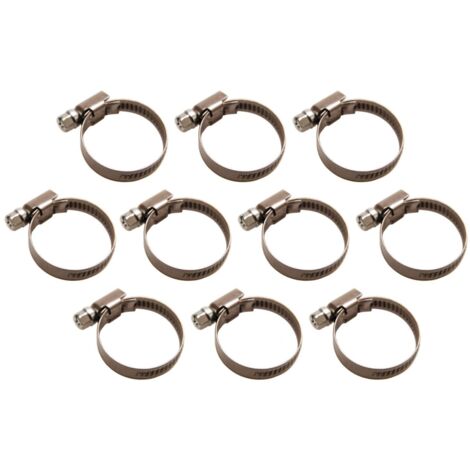 Collier de durite en inox bgs technic - dtail : 25 x 40