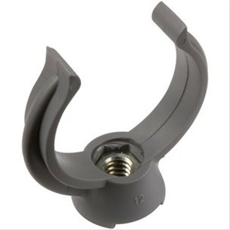 Collier de fixation à clip PVC Diam 40