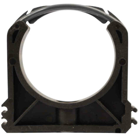 Collier de fixation clipsable pour tuyau PVC Ø 50 mm