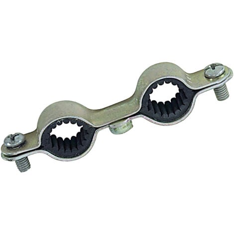 Collier de fixation double isophonique Ø16  5 pièces  BOUTTÉ