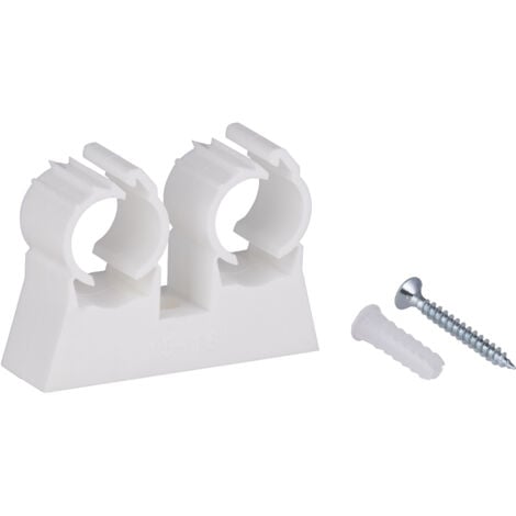 Collier de fixation double pour tube multicouche nu  NOYON & THIEBAULT Ø16 x10 colliers doubles