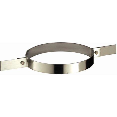 Collier de fixation haute INOX - POUJOULAT - Diamètre : 80 à 200