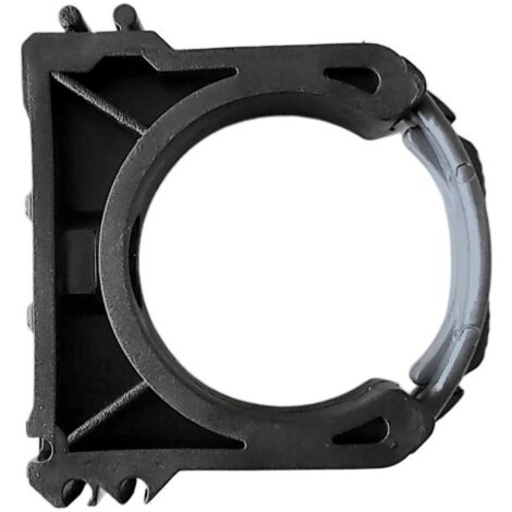 Collier de fixation murale pour tube PVC 50mm – Plastique robuste – Maintien solide pour plomberie et irrigation – Installation facile – Piscineo