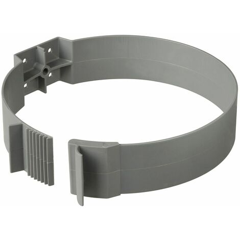 Collier de fixation pour raccordement chauffe-eau thermodynamique - Diamètre : 125 - Bois