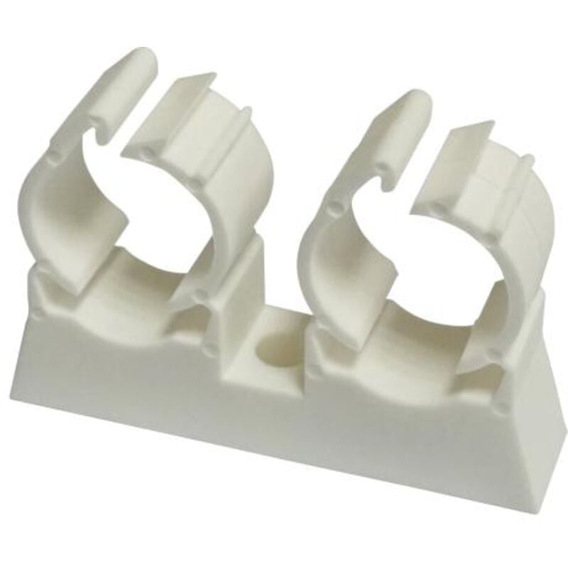 Collier de fixation double - Tub Ring - Ing fixation - Diamètre 25 - 26 mm - Boite de 40