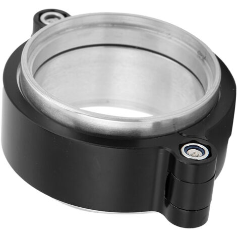 Collier de jonction aluminium noir haute pression 800PSI pour turbo automobile pipeline intercooler 2,5 pouces