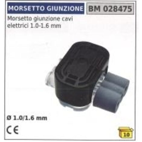 Collier de jonction pour câble électrique Ø 1,0 / 1,6 mm 028475