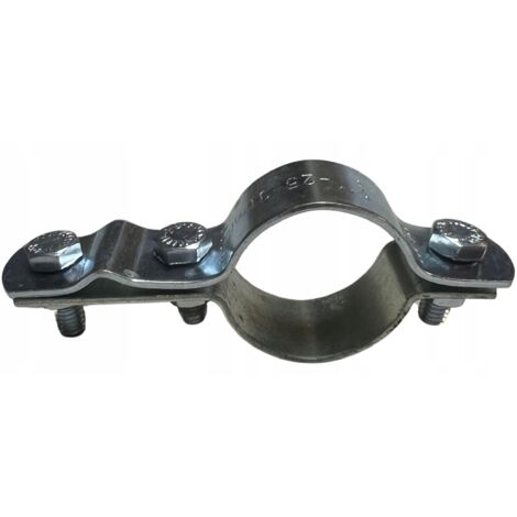 Collier de mise à la terre de protection contre la foudre pour tuyaux d'installation de 1" en ACIER GALVANISÉ