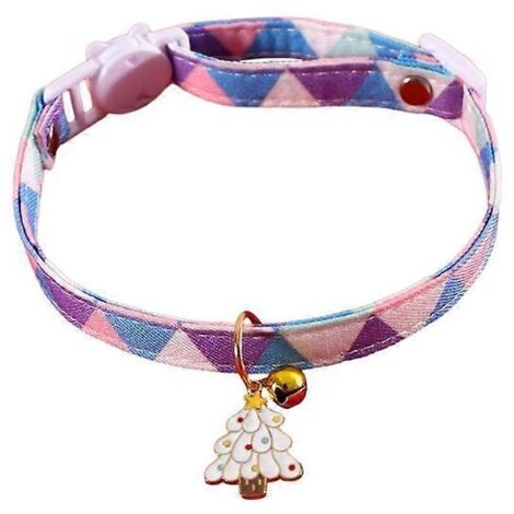 Collier de Noël pour chat chien, guirlande bonhomme de neige, costume fête pour petite moyenne femelle, accessoire félin canin festif, B-