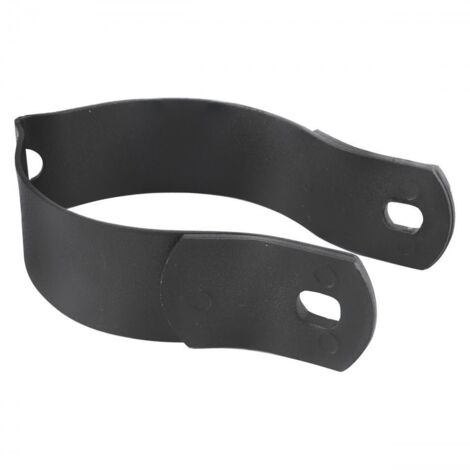 Collier de pot d'échappement noir RSM pour mobylette MBK 50 40